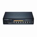 D-Link 8-Port Gigabit Unmanaged Desktop Switch w/ 4 PoE Ports DGS-1008P